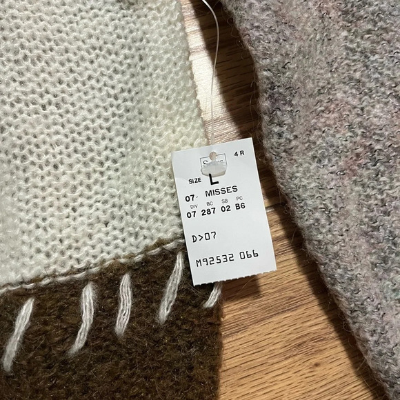 NEW Vintage Susan Ess Sweater Large Misses - Picture 2 of 4